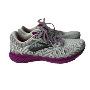 Brooks Revel 3 Women's Running Shoes Size 8.5 B Medium Grey Purple 1203021B034